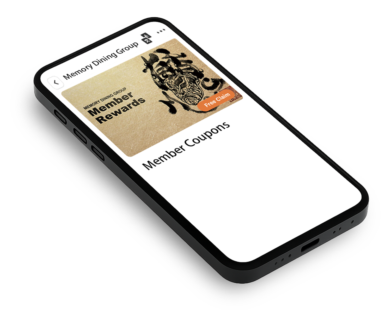 Rewards App Mockup